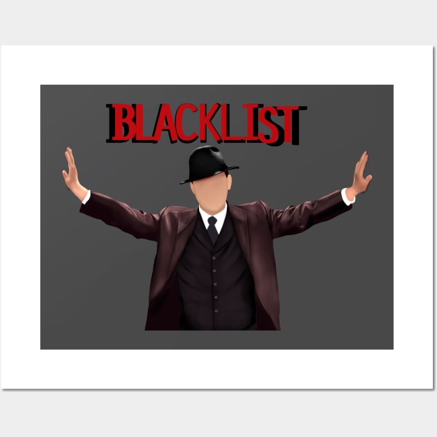 The blacklist drawing reddington Wall Art by BeccaKen Designs